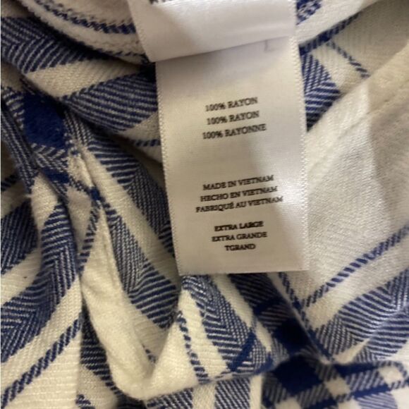 #139 RAILS HUNTER White sapphire Rayon Flannel - Picture 7 of 7